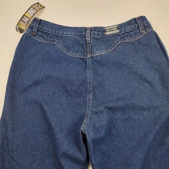 Vintage Rockies Rocky Mountain Western Mom Jeans Womens Sz 19/20 Bareback SLR - Picture 1 of 12